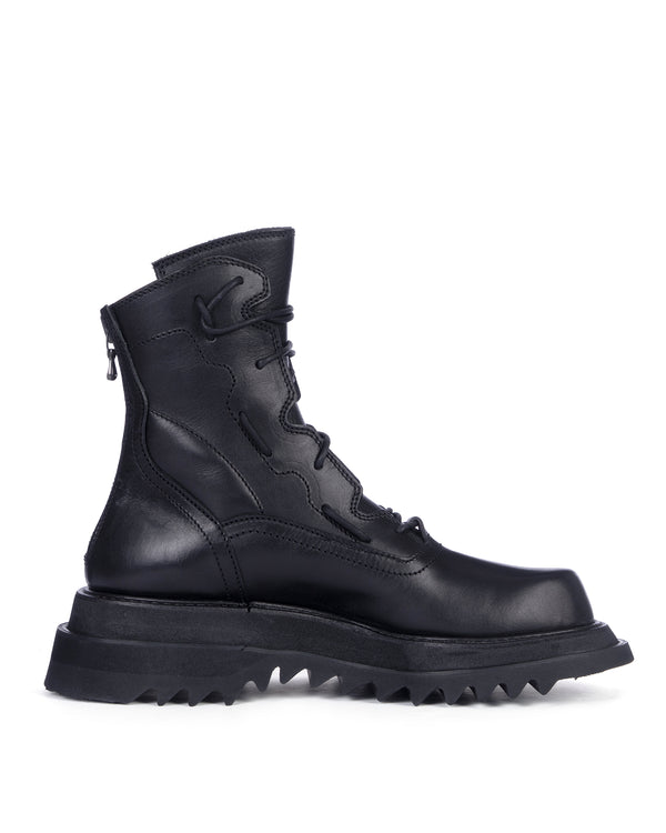 _JULIUS | Mechanical Boots Black