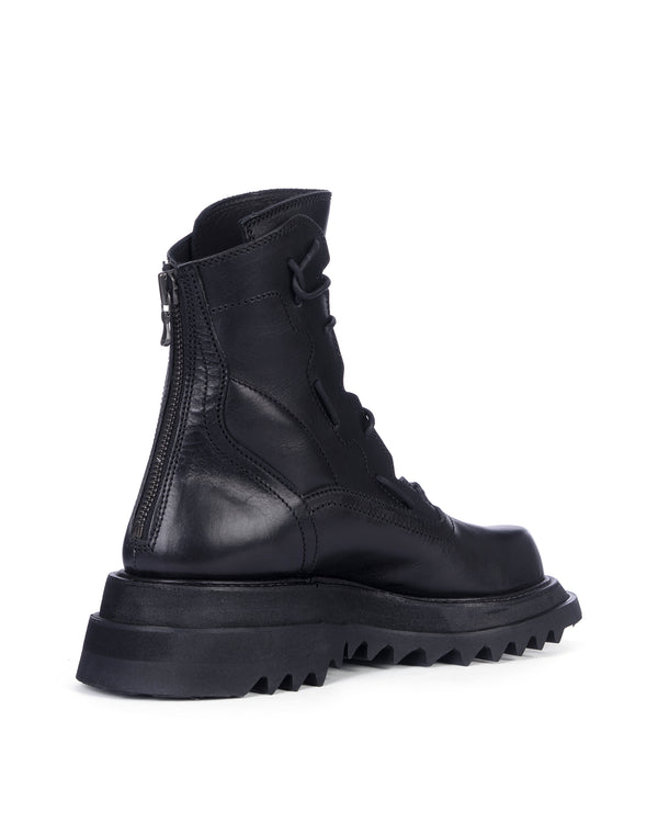 _JULIUS | Mechanical Boots Black