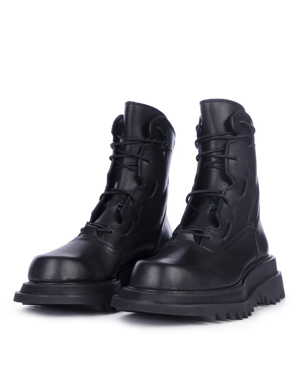 _JULIUS | Mechanical Boots Black