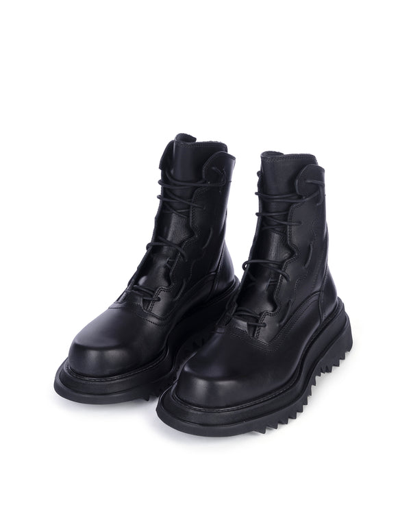 _JULIUS | Mechanical Boots Black