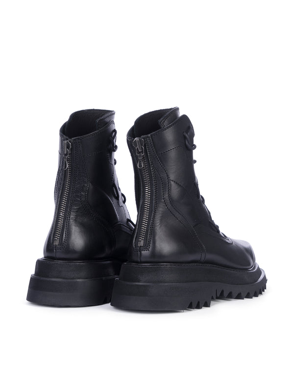 _JULIUS | Mechanical Boots Black