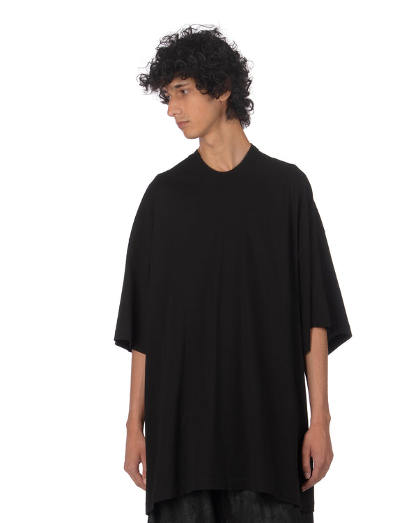 _JULIUS | Oversized Cotton T-Shirt Black
