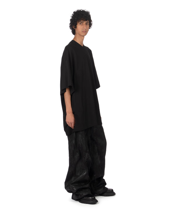 _JULIUS | Oversized Cotton T-Shirt Black