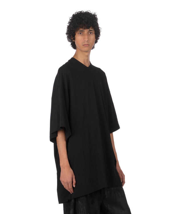 _JULIUS | Oversized Cotton T-Shirt Black