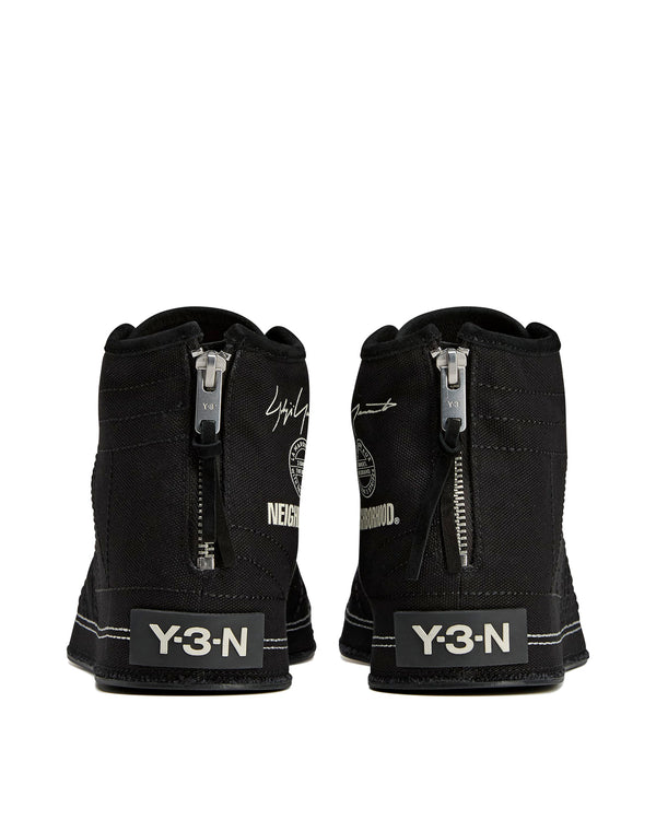 adidas Y-3 | x NBHD Nizza Hi Black - Concrete