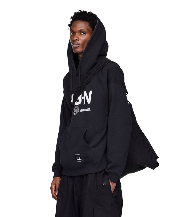 adidas Y-3 | x NBHD GFX Hoodie Black - Concrete
