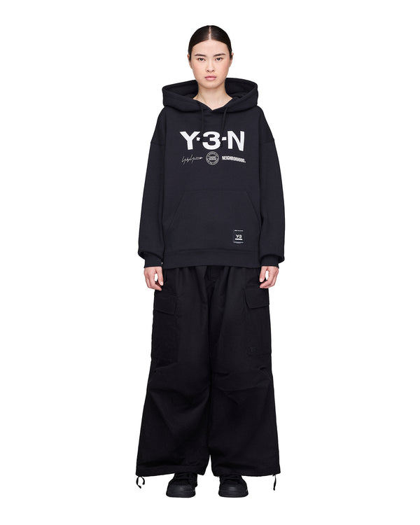 adidas Y-3 | x NBHD GFX Hoodie Black - Concrete