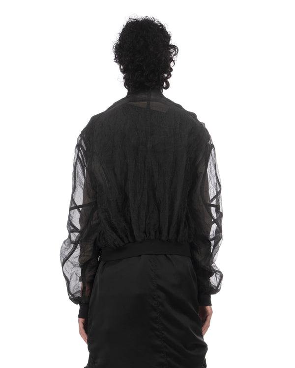 _JULIUS | Unchain Woven Jacket Black - Concrete