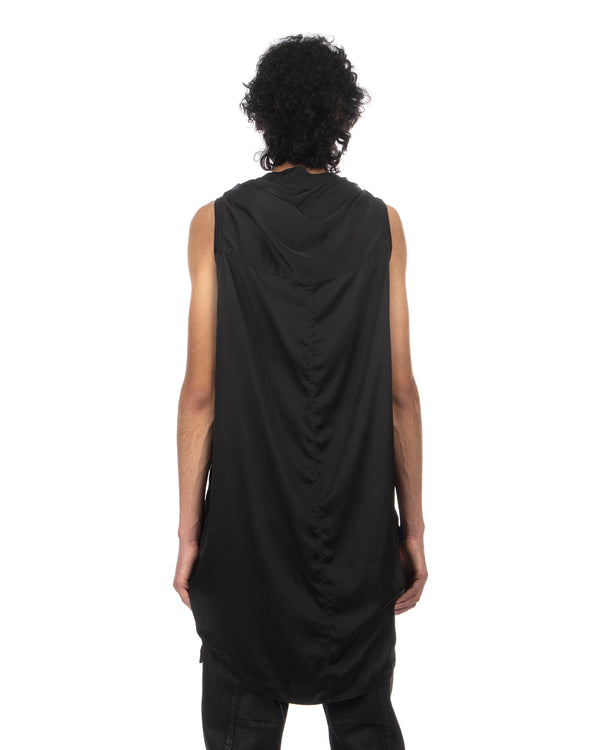 _JULIUS | Prayer Woven Shirt Black - Concrete