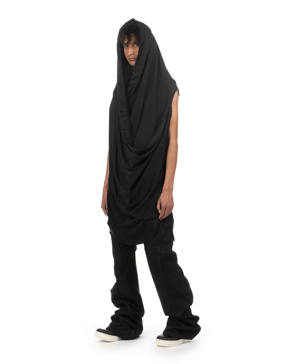 _JULIUS | Prayer Woven Shirt Black - Concrete