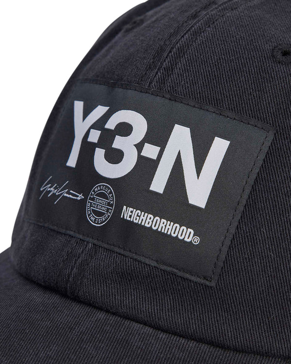adidas Y-3 | x NBHD Flat Brim Cap Black - Concrete
