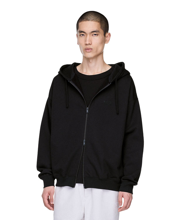 adidas Y-3 | FL Zip Hoodie Black - Concrete