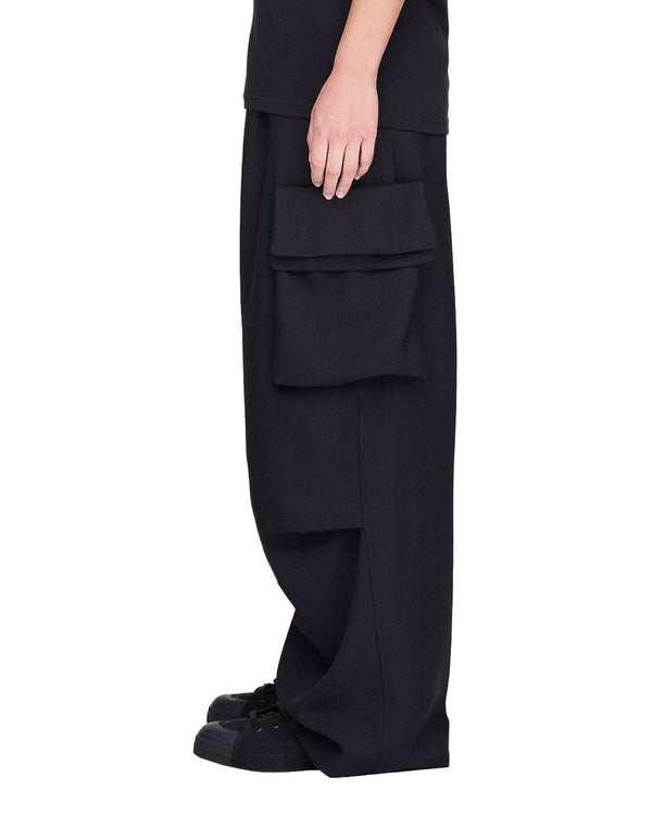 adidas Y-3 | W Multi Cargo Pant Black - Concrete