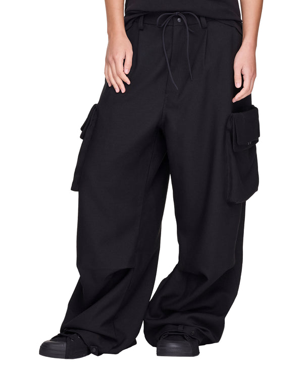 adidas Y-3 | W Multi Cargo Pant Black - Concrete
