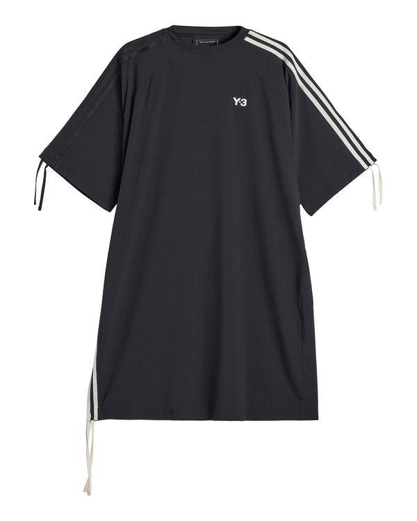 adidas Y-3 | Women's  3-Stripes T-Shirt Dress Black - Concrete