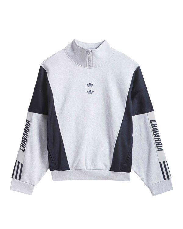 adidas | x Willy Chavarria Watsonville Mockneck Jumper Grey