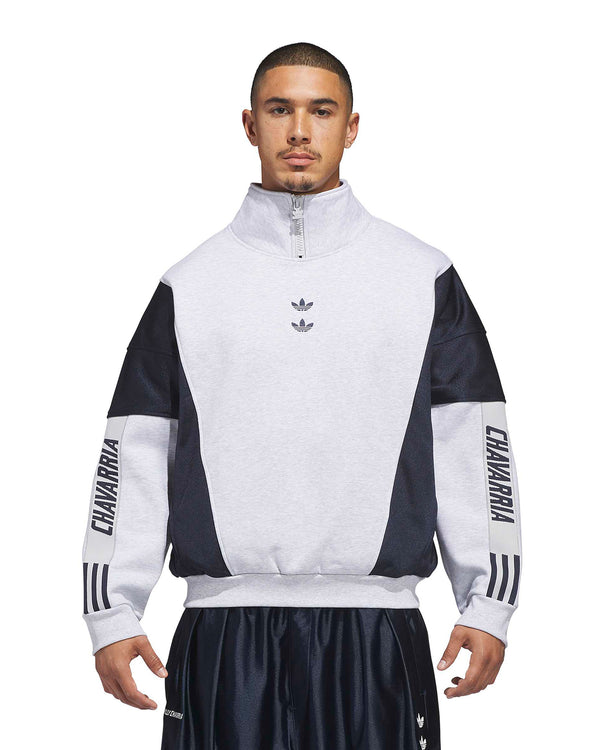 adidas | x Willy Chavarria Watsonville Mockneck Jumper Grey