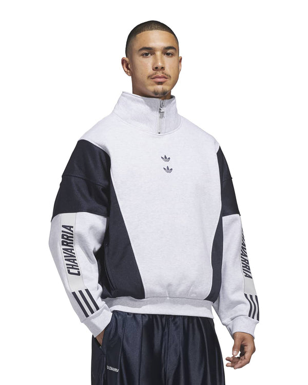 adidas | x Willy Chavarria Watsonville Mockneck Jumper Grey