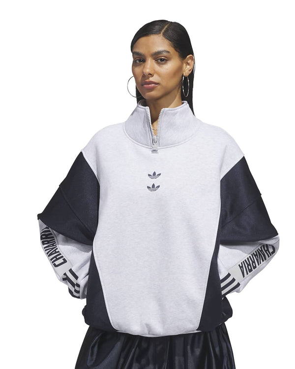adidas | x Willy Chavarria Watsonville Mockneck Jumper Grey