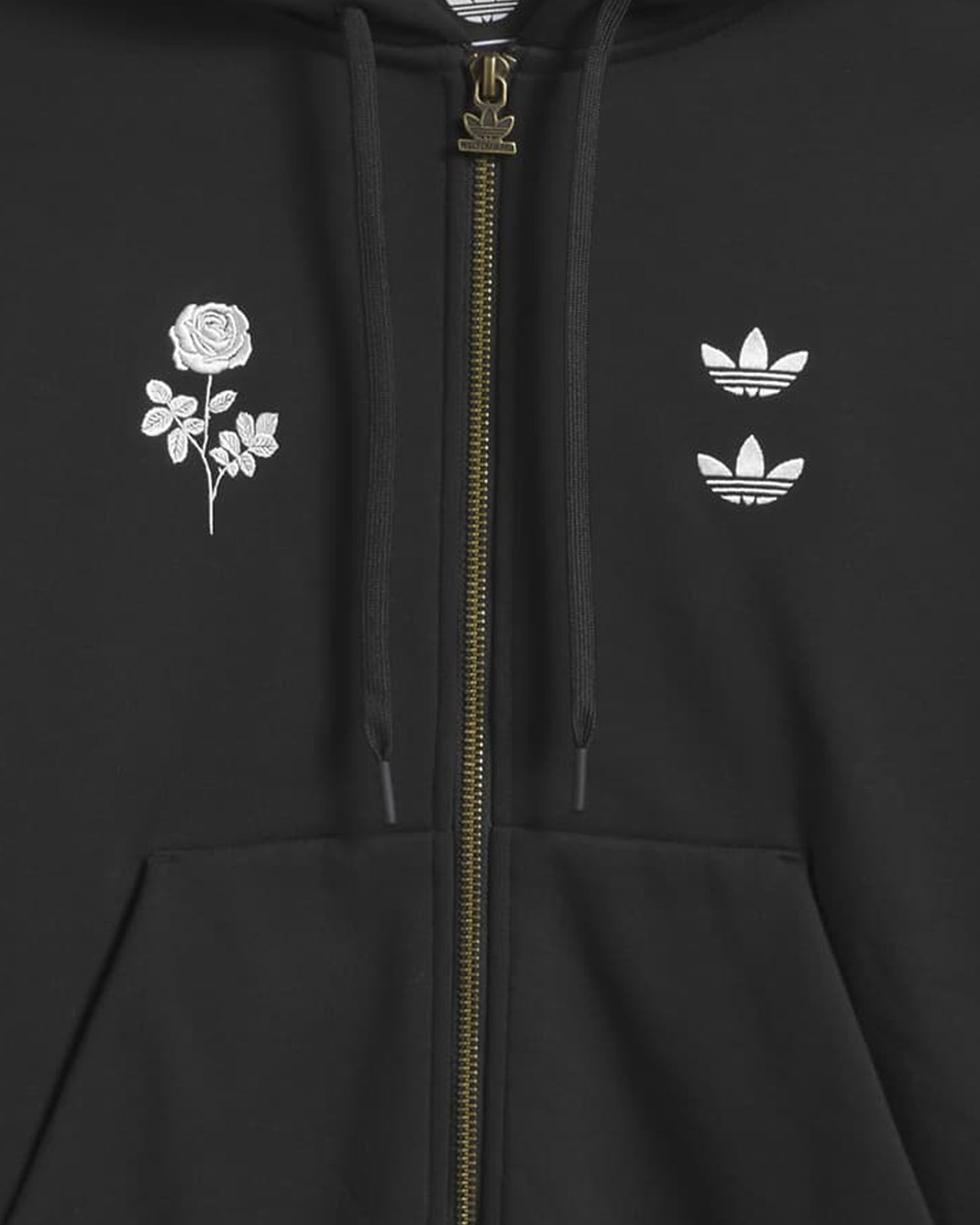 adidas | x Willy Chavarria Zip Hoodie Black | ConcreteStore