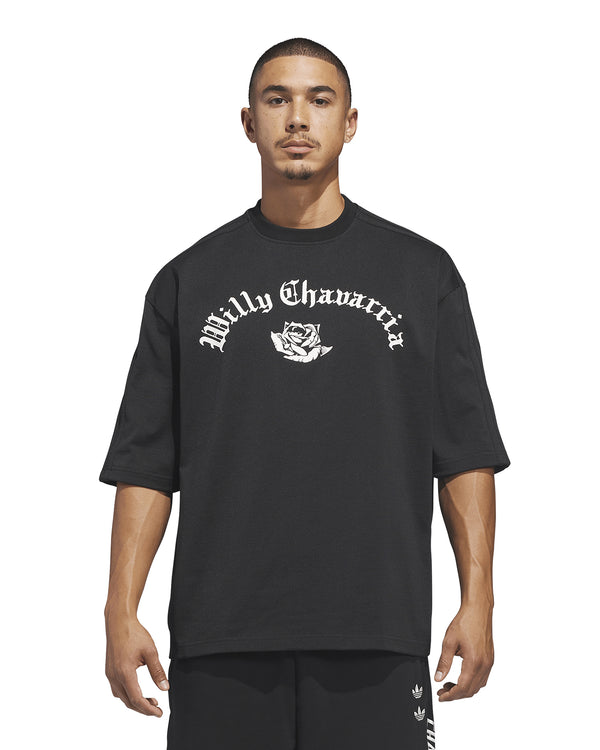 adidas | x Willy Chavarria Logo T-Shirt Black