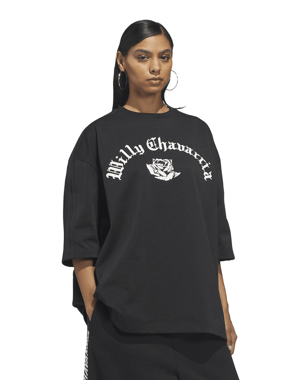 adidas | x Willy Chavarria Logo T-Shirt Black