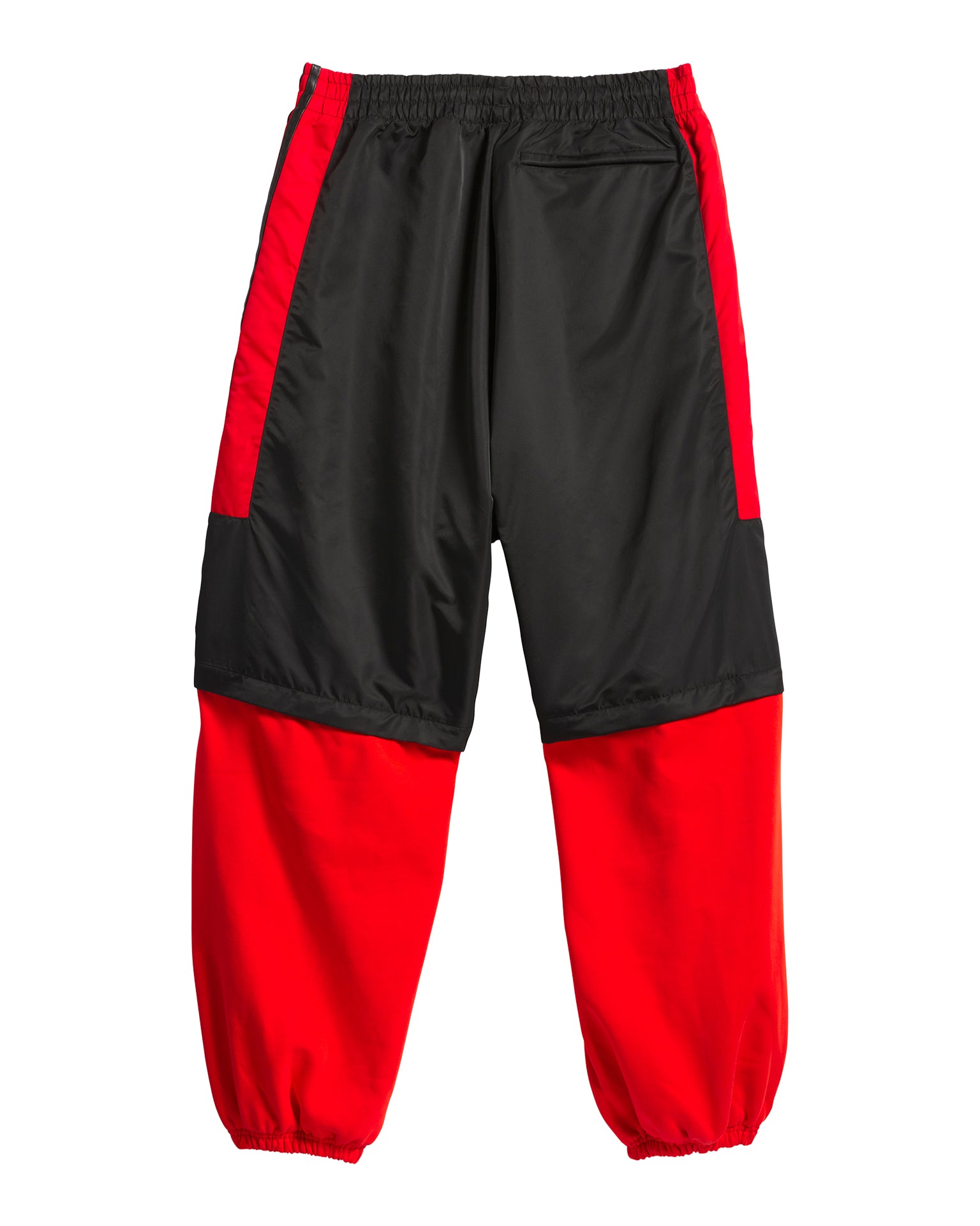 adidas | x Willy Chavarria Fleece Track Pants Black / Red | Concrete