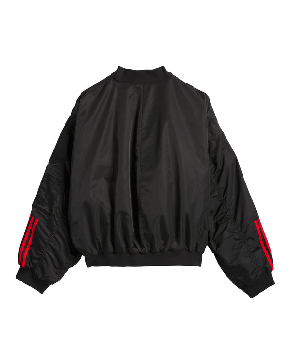 adidas | x Willy Chavarria Satin Bomber Jacket Black