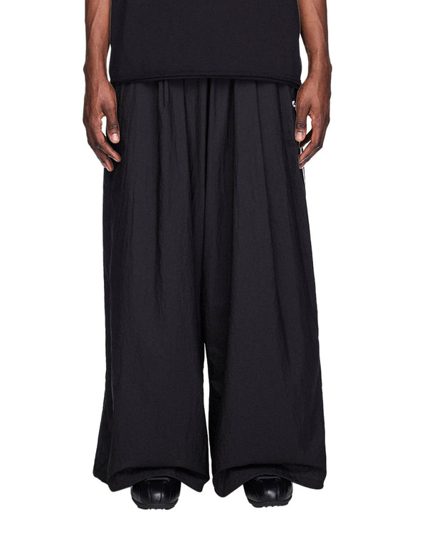 adidas Y-3 | U Raw Edge 3-Stripes Wide Pants Black - Concrete