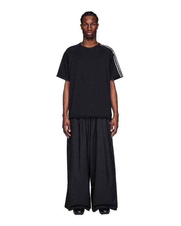 adidas Y-3 | U Raw Edge 3-Stripes Wide Pants Black - Concrete