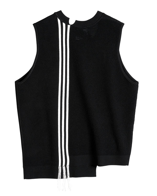 adidas Y-3 | GFX Knitted Vest - Concrete