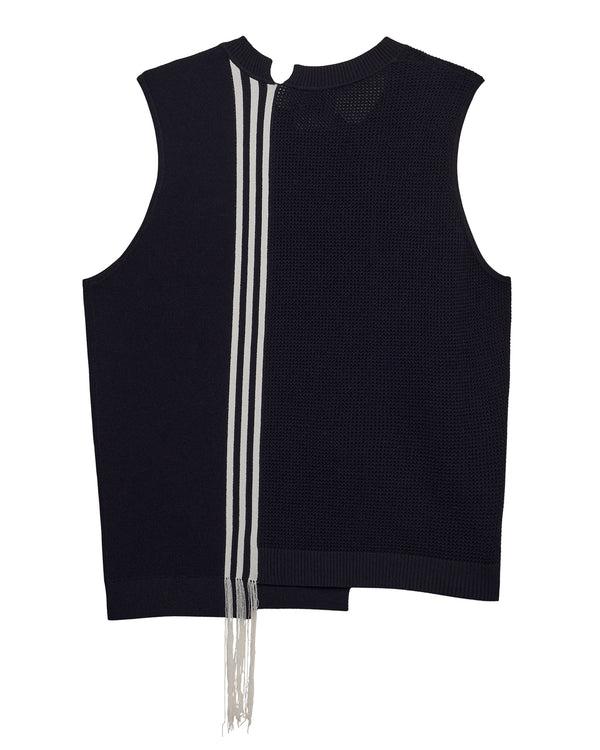 adidas Y-3 | GFX Knitted Vest - Concrete