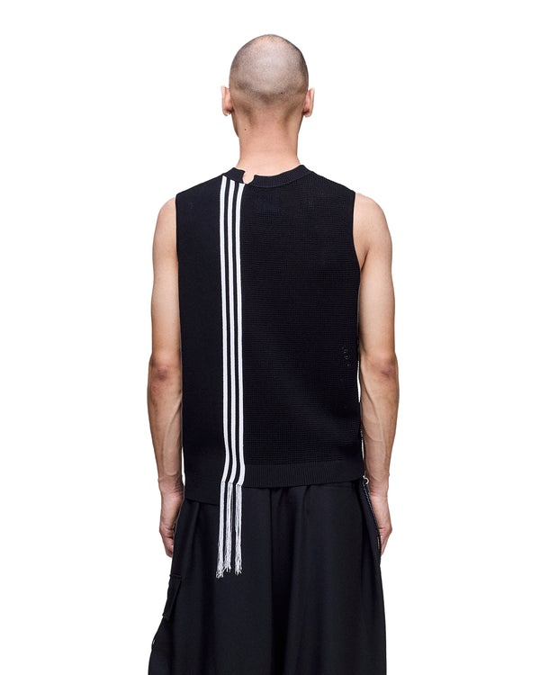 adidas Y-3 | GFX Knitted Vest - Concrete