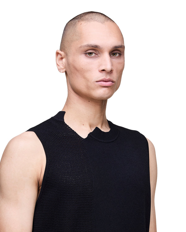 adidas Y-3 | GFX Knitted Vest - Concrete