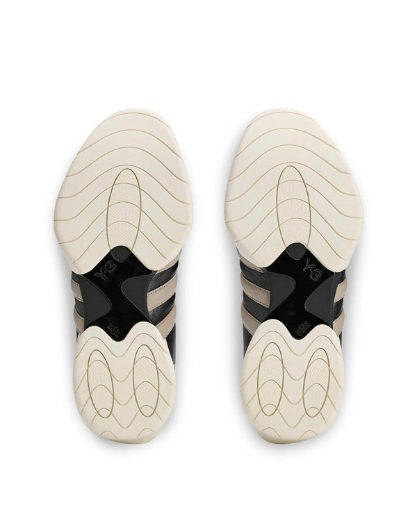 adidas Y-3 | Regu Mary Jane Black / Off White - Concrete