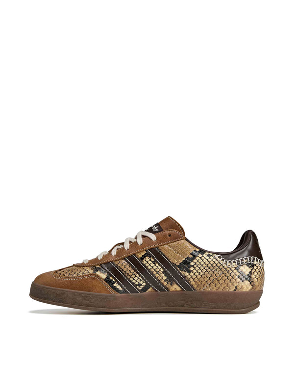 adidas | x Wales Bonner Gazelle Snake Dark Brown - Concrete
