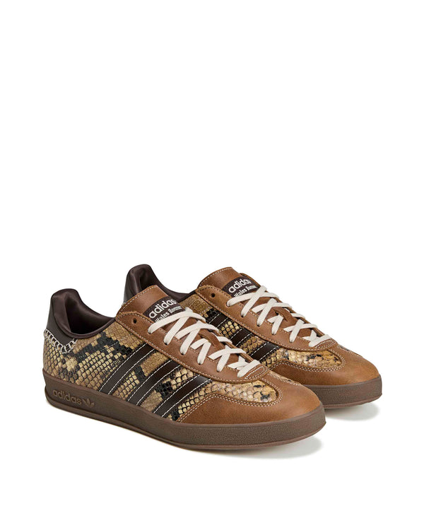 adidas | x Wales Bonner Gazelle Snake Dark Brown - Concrete