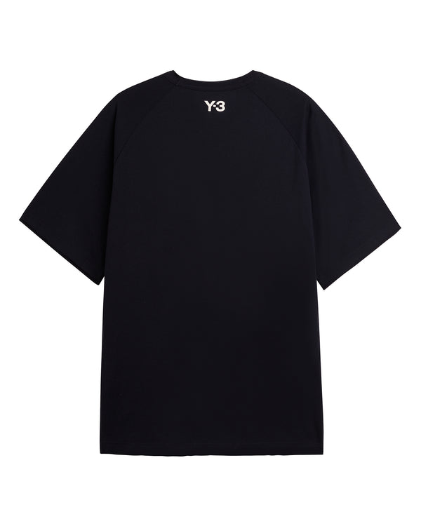 adidas Y-3 | Raw Edge 3 Stripes T-Shirt Black - Concrete