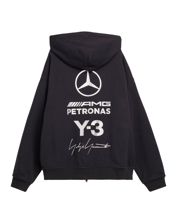 adidas Y-3 | x Mercedes AMG F1 Team Zip Hoodie Black - Concrete