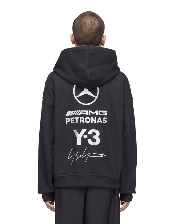 adidas Y-3 | x Mercedes AMG F1 Team Zip Hoodie Black - Concrete