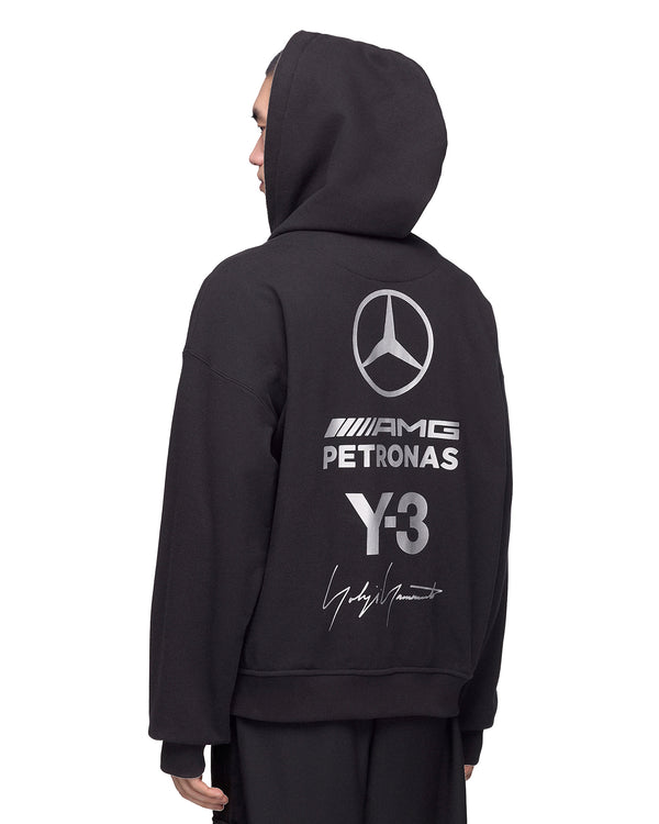 adidas Y-3 | x Mercedes AMG F1 Team Zip Hoodie Black - Concrete