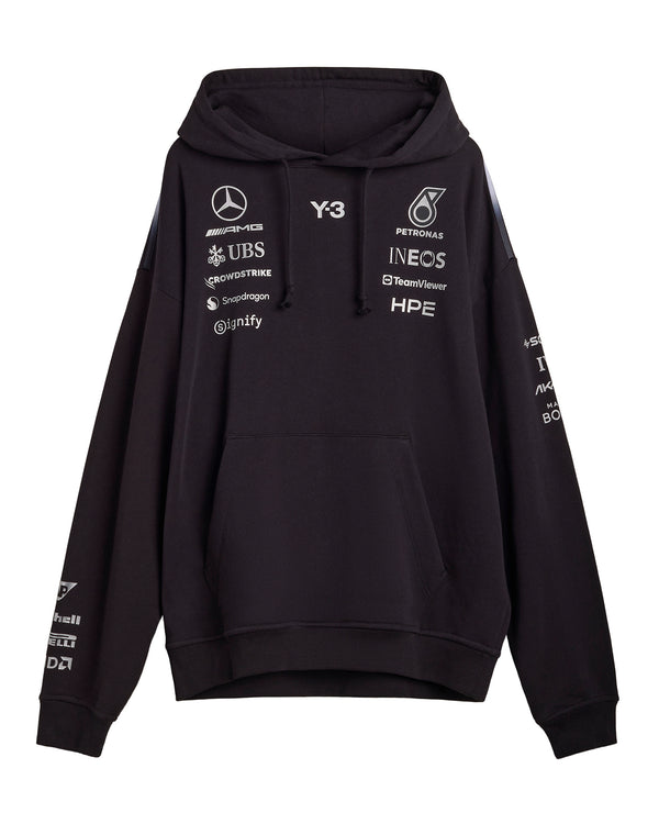 adidas Y-3 | x Mercedes AMG F1 Team Hoodie Black - Concrete