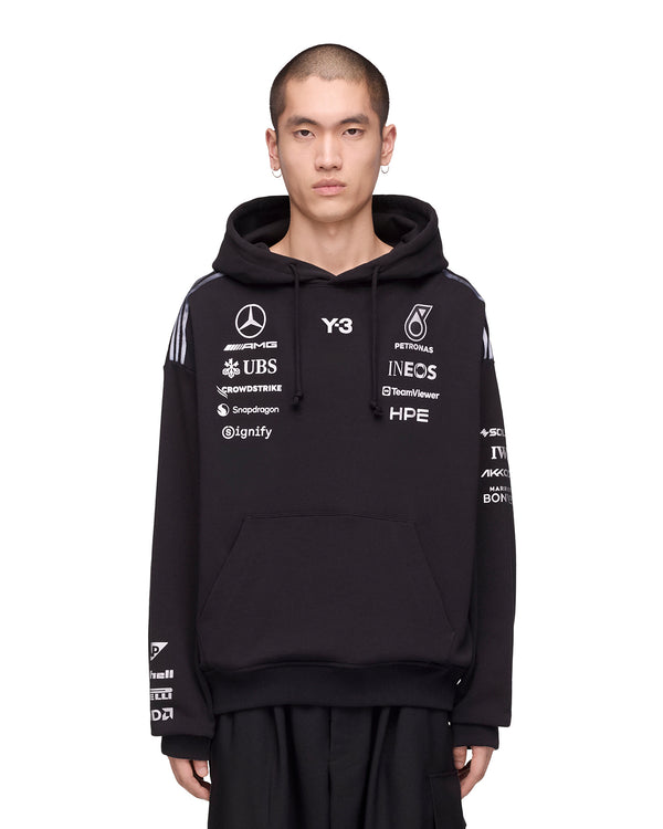 adidas Y-3 | x Mercedes AMG F1 Team Hoodie Black - Concrete