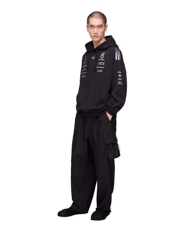 adidas Y-3 | x Mercedes AMG F1 Team Hoodie Black - Concrete