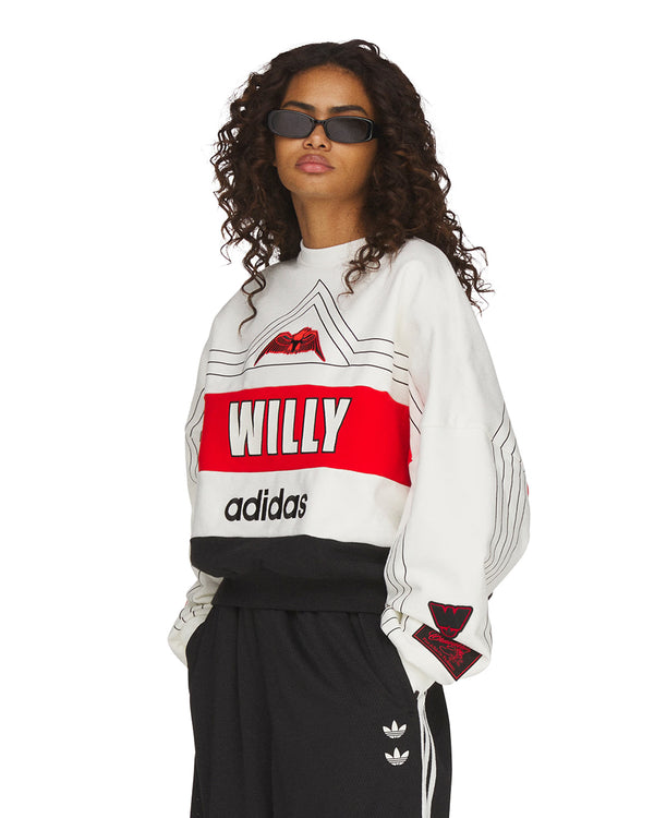 adidas | x Willy Chavarria Sweatshirt Off White - Concrete