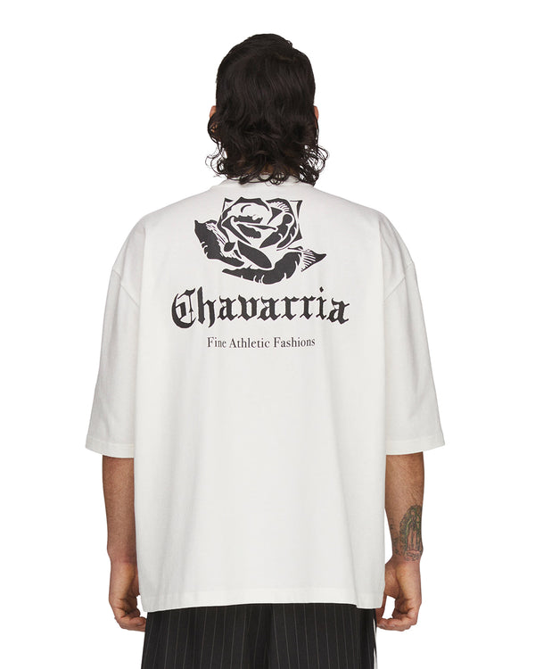 adidas | x Willy Chavarria Logo T-Shirt Off White - Concrete