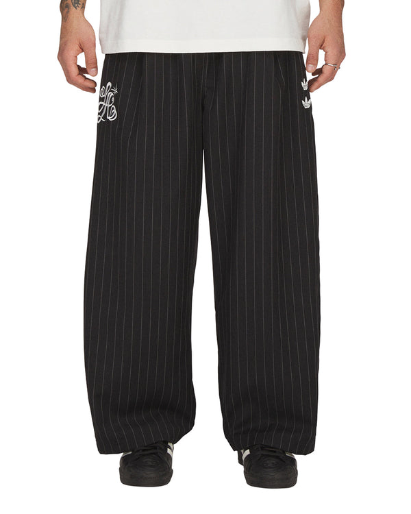 adidas | x Willy Chavarria Pinstripe Track Pant Black - Concrete