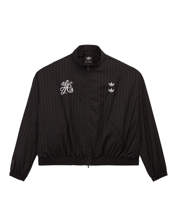 adidas | x Willy Chavarria Pinstripe Track Jacket Black - Concrete