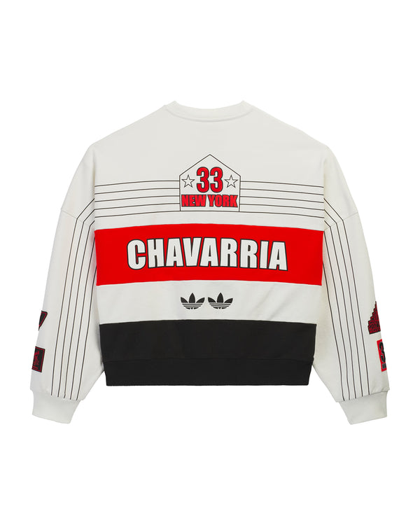 adidas | x Willy Chavarria Sweatshirt Off White - Concrete