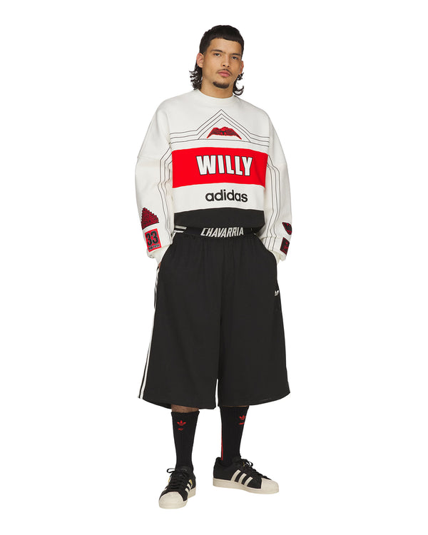adidas | x Willy Chavarria Mesh Short Black - Concrete